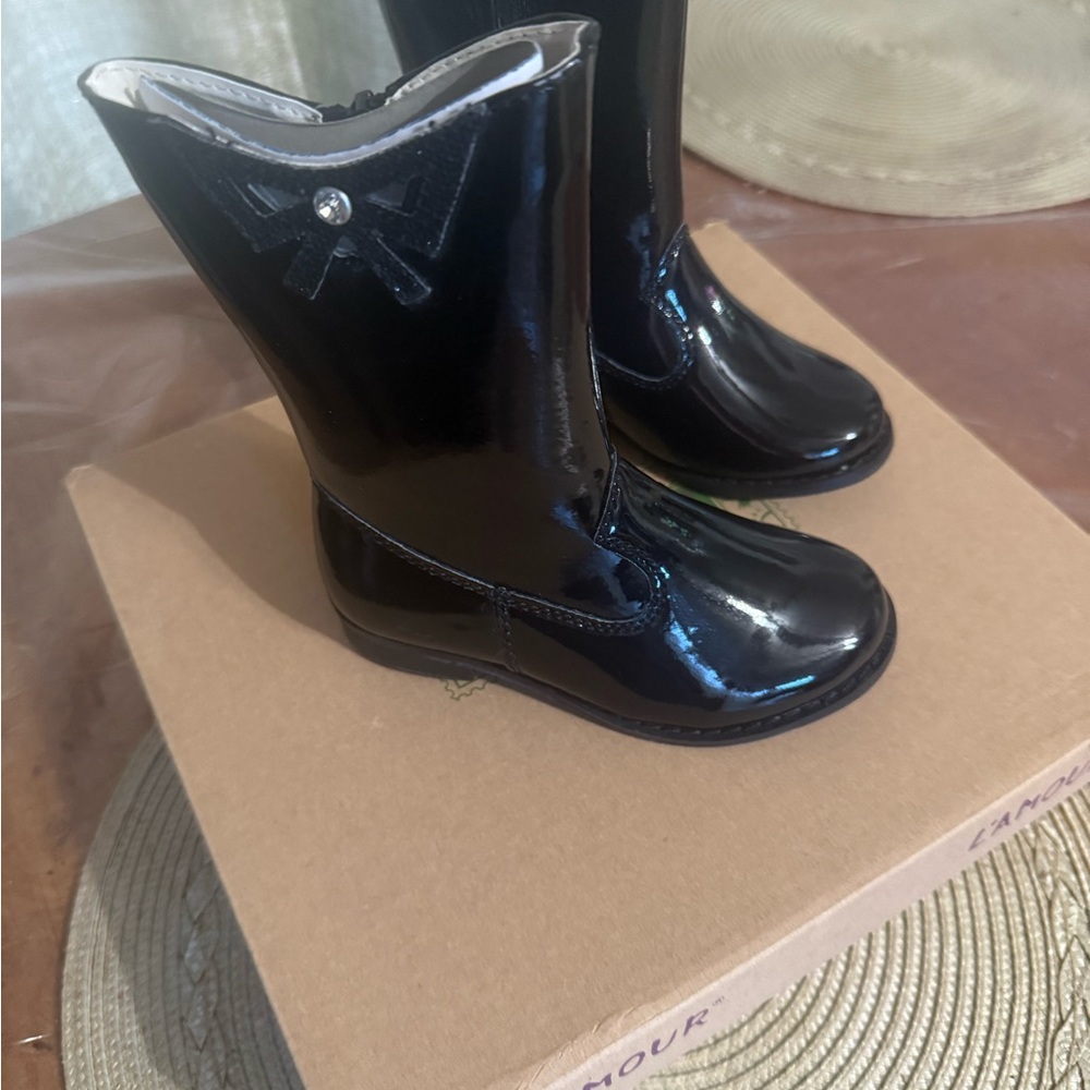 L'Amour Black Kids' Footwear